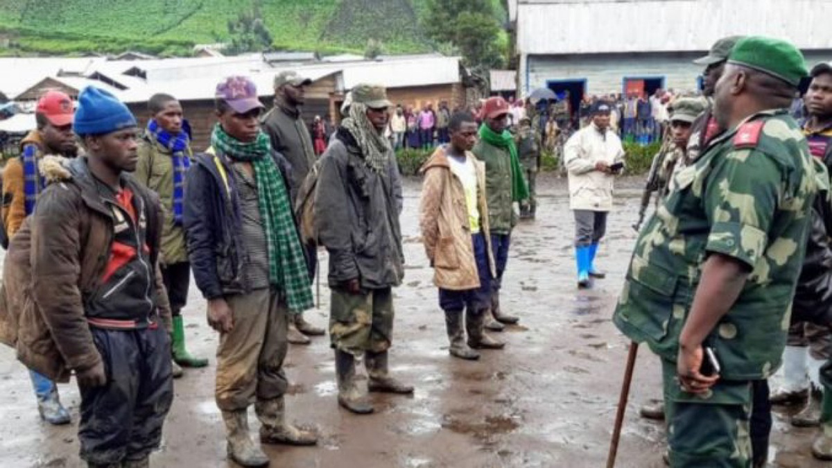 Nord Kivu Plus De 10 Présumés Adf Et Leurs Alliés Maï Maï Ont été Capturés Et Présentés Par 