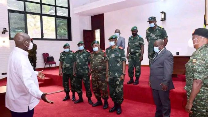 FARDC-UDPF : Yoweri Museveni a réuni les généraux congolais et ougandais