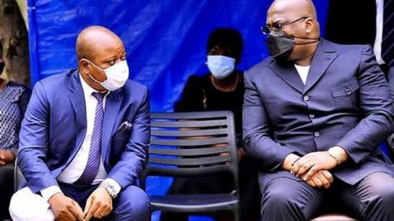 Jean-Marc Kabund et Félix Tshisekedi