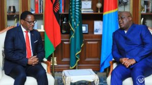 Lazarus Chakwera et Félix Tshisekedi