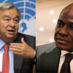 SG Guterres de l'ONU Fayulu martin
