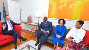 Alexander De Croo et Félix Tshisekedi