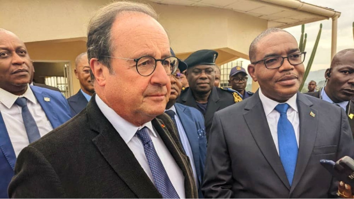 Sud-Kivu : François Hollande est arrivé à Bukavu