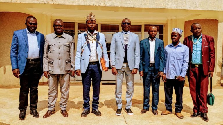 Une délégation des chefs coutumiers du territoire de Fizi