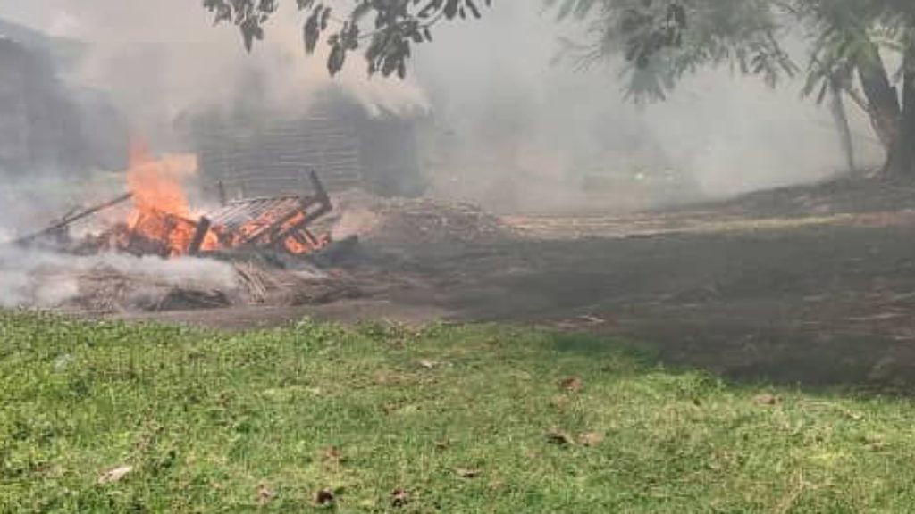 Beni : Un poste de patrouille des gardes Parc incendié