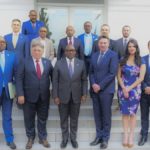 Jean-Michel Sama Lukonde, la délégation de la Société GED Africa