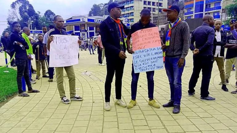 Bukavu : Des forces vives en sit-in
