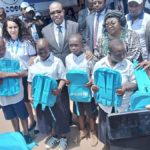 Campagne de scolarisation Unicef Sud-Kivu les élèves