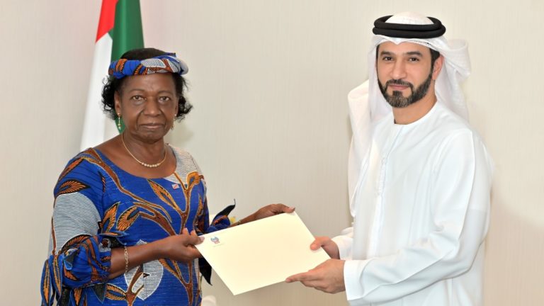 Marie Ndjeka Opombo Ambassadeur Extraordinaire de la RRDC Émirats arabes Unis