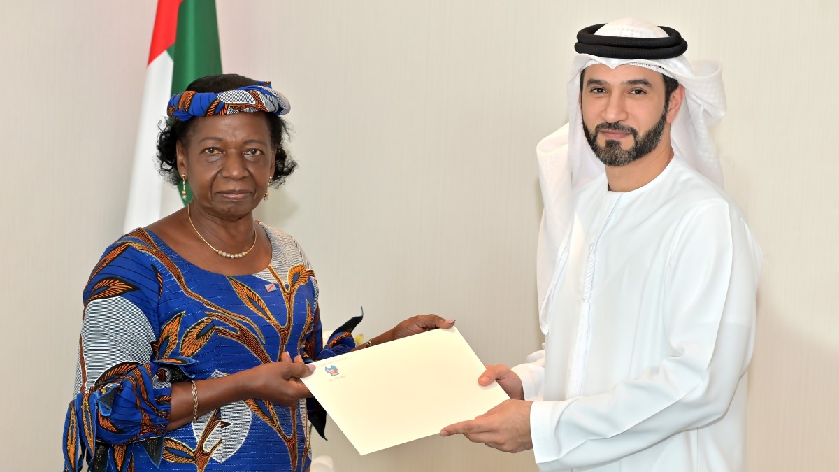 Marie Ndjeka Opombo Ambassadeur Extraordinaire de la RRDC Émirats arabes Unis