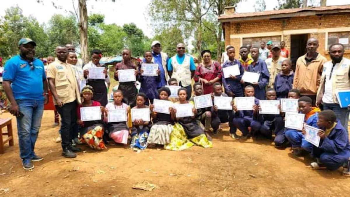 Sud-Kivu/Walungu : Le satisfecit de la ministre provincial de l’EPST après l’insertion socioéconomique de 31 jeunes jadis désoeuvrés à Mulamba