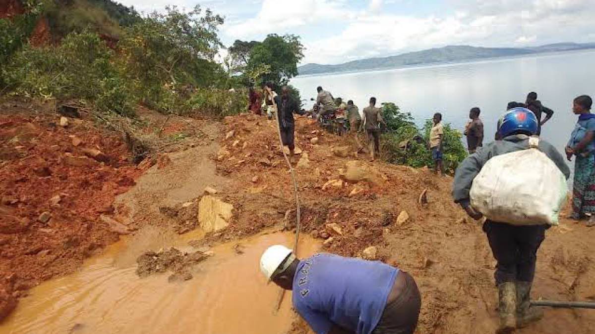 RN2 entre Bukavu Goma coupée à Kalehe