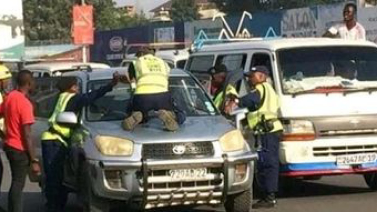 Bouclage des véhicules