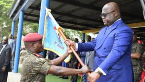 nouveau commandant de la garde républicaine Ephraim Kabi Kiriza