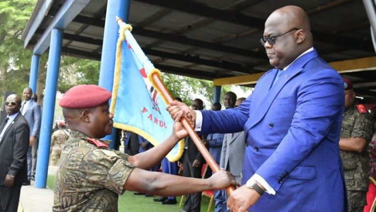 nouveau commandant de la garde républicaine Ephraim Kabi Kiriza