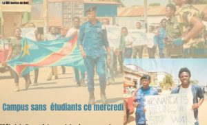 Beni marche étudiant contre Rwanda