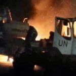 véhicules de la MONUSCO incendiés