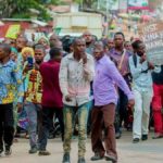 manifestation synergie syndicale territoriale et urbaine des enseignants des écoles publique à uvira