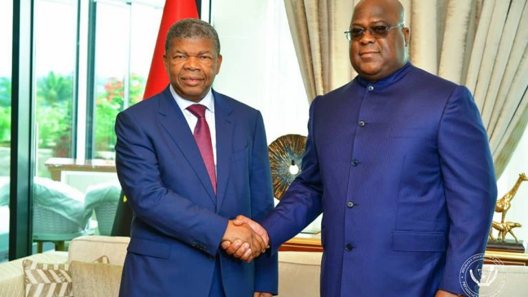 Félix Tshisekedi et Joao Lourenço
