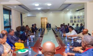 Kinshasa Ngobila réunion avec député