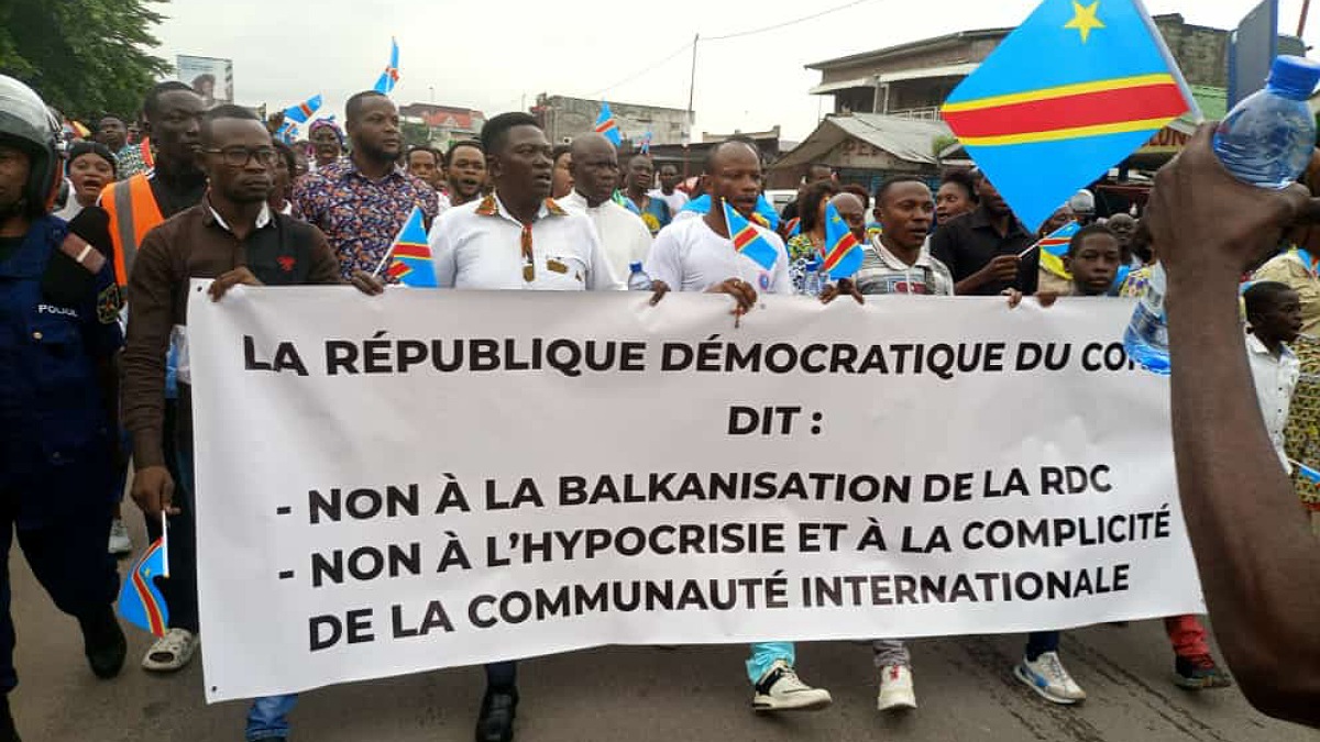 RDC : Les chrétiens de l’église catholique étaient dans les rues de Kinshasa pour dire Non à la Balkanisation