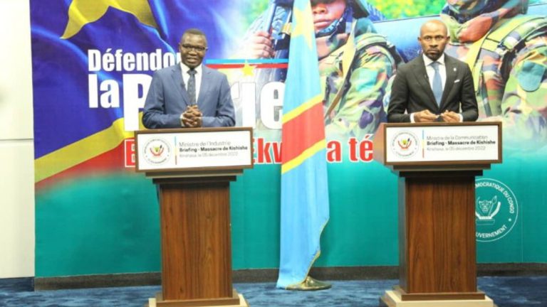 Julien Paluku et Patrick Muyaya