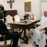 Denis Mukwege reçu par le Pape François