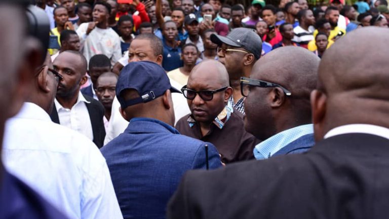 Sama Lukonde sur terrain