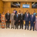 Sama Lukonde et les membres de la CENI