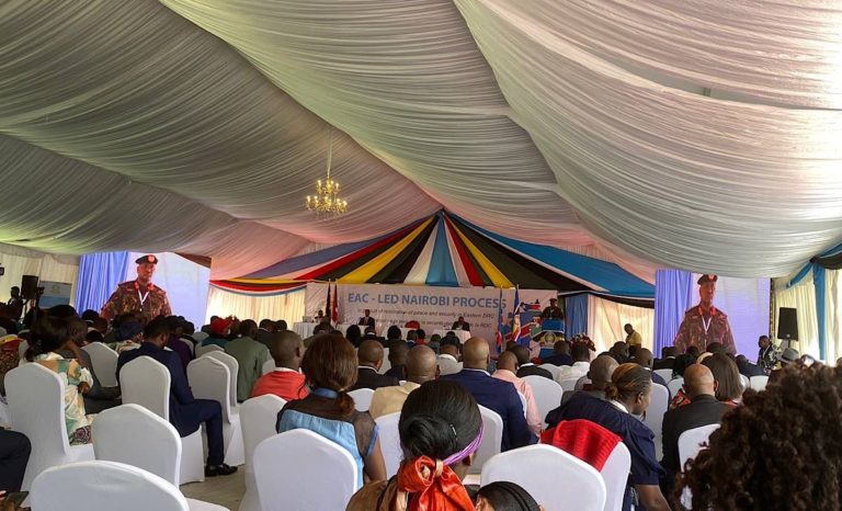 dialogue Inter-Congolais tenu dans le cadre du processus de Nairobi a été piloté par l'East African Community (EAC)