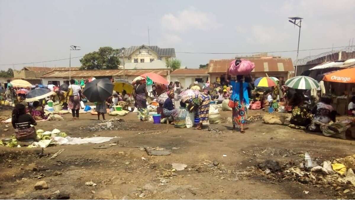 Beni : La vie reprend progressivement dans le marché “Mayangose” ravagé par un incendie