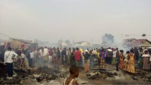 Beni Un incendie spectaculaire ravage le marché Mayangose