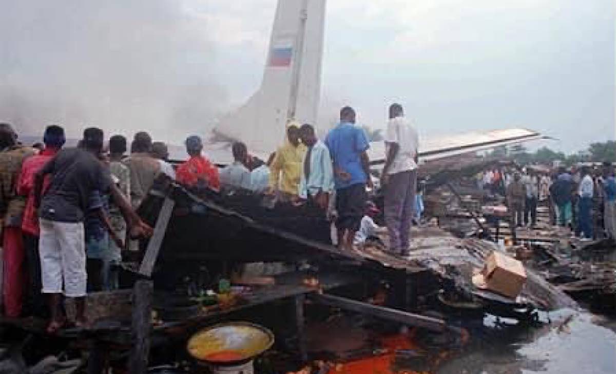 RDC Le 8 janvier 1996, Kinshasa est frappée par une des pires