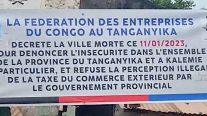 Tanganyika : La FEC a levé la mesure de grève observée pendant trois jours à Kalemie