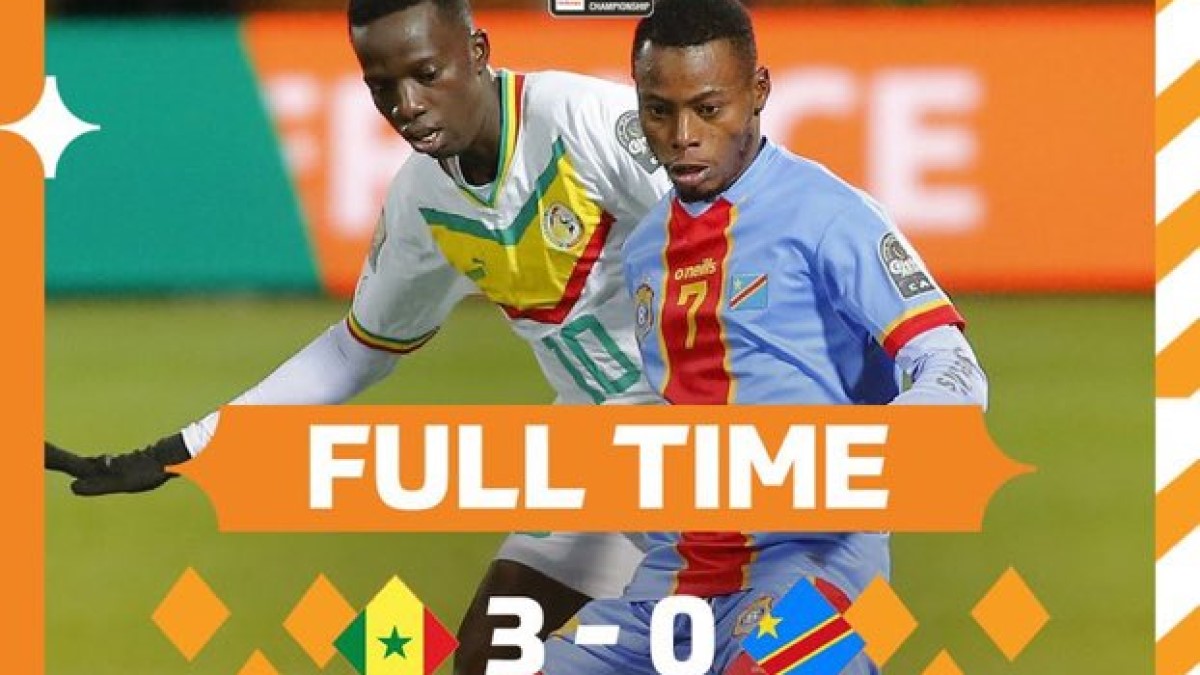 chan2023 RDC éliminé face au Sénégal