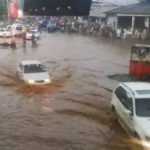 une pluie diluvienne à Bukavu