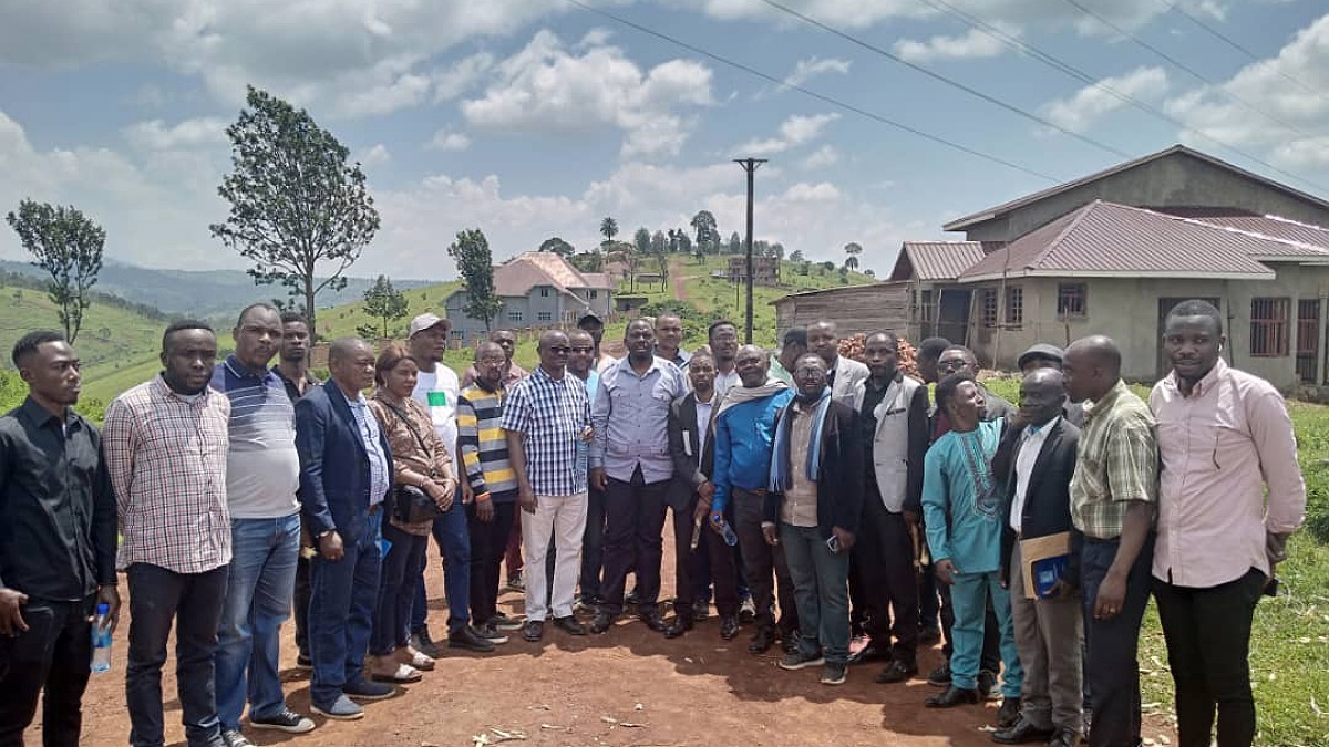 Désengorgement de la ville de Bukavu : Des acteurs sociaux visitent plusieurs sites des lotissements