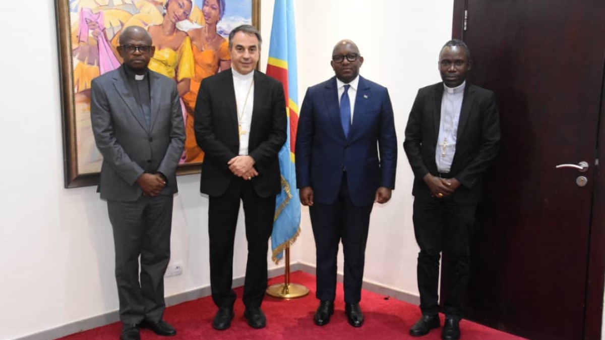 RDC premier ministre a reçu le Nonce apostolique