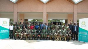 Rwanda Délégués des forces armée EAC