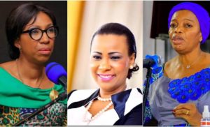 candidates présidences Jeanine Mabunda, Eve Bazaiba et Olive Lembe Kabila