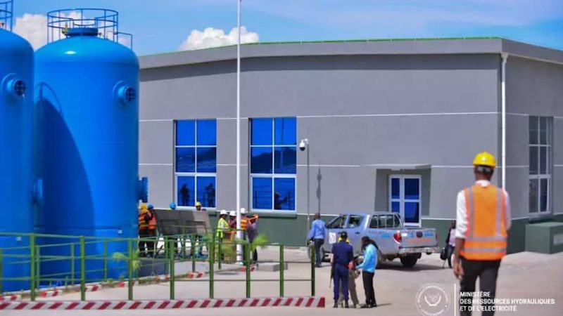 Kinshasa : Félix Tshisekedi lance le premier module de l’usine de traitement d’eau à Binza Ozone