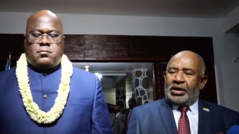 Comores Tshisekedi plaide sa cause auprès du président comorien