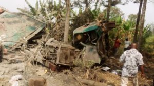 accident de circulation sur la route Kasindi