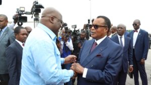 RDC Félix Antoine Tshisekedi Tshilombo est arrivé à Oyo