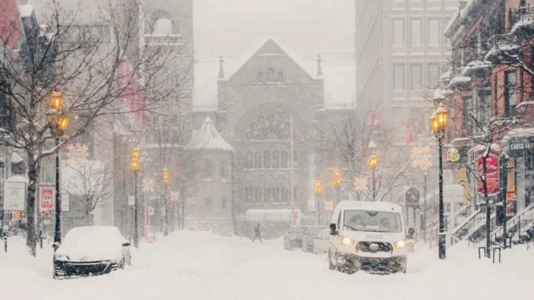 froid polaire canada neige état-unis d'amérique