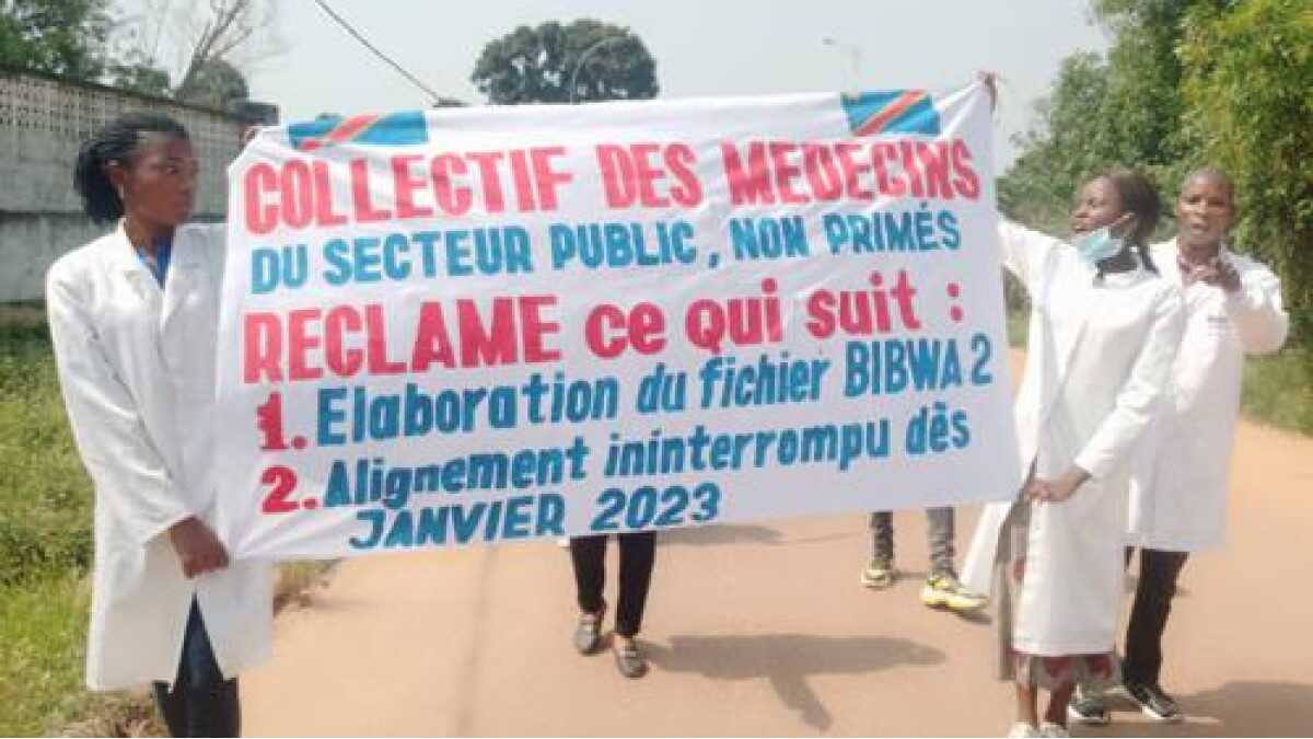 médecins œuvrant à Bandundu-ville