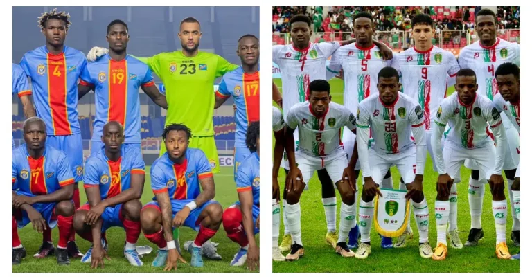 Léopard RDC Congo vs Mauritanie Can 2023