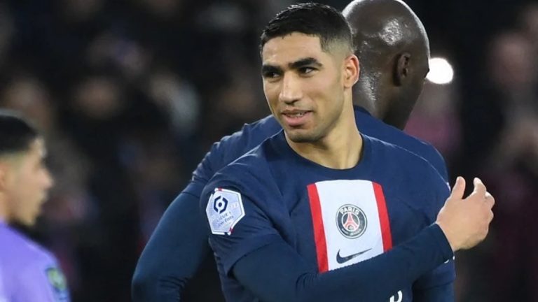 Achraf Hakimi VIOL PSG