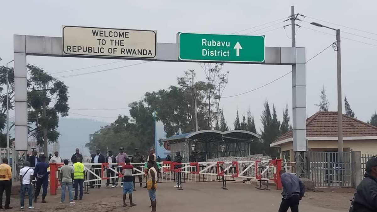 Goma Petite barrière frontière R