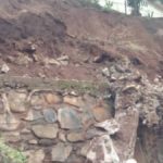 l’écroulement d’un mur à Cikonyi